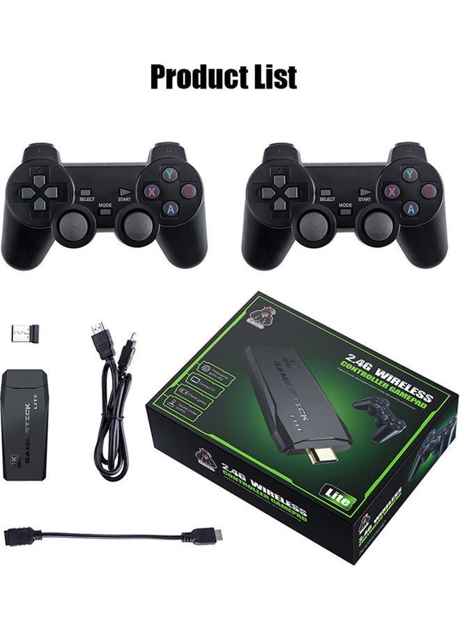 Generic - Retro Game Console, 4K HDMI Output Video Game Console, Built in 10000+ Classic Games, with 2 Ergonomic Controllers, Plug and Play Game Console - Image 1
