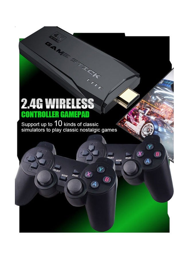 Generic - Retro Game Console, 4K HDMI Output Video Game Console, Built in 10000+ Classic Games, with 2 Ergonomic Controllers, Plug and Play Game Console - Image 1