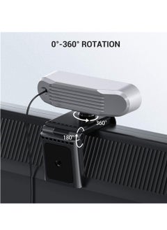 Gasin USB Computer Webcam Built-in Microphone Web HD Digital Live Desktop Laptop Online Class Video Conferencing（2K）  - Image 5