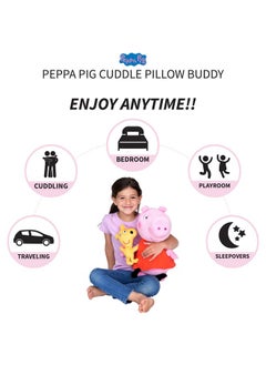 Franco Pig Kids Bedding Super Soft Plush Cuddle Pillow Buddy, One Size, By Franco  - Image 3