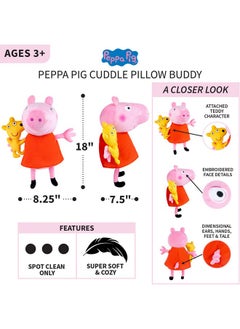 Franco Pig Kids Bedding Super Soft Plush Cuddle Pillow Buddy, One Size, By Franco  - Image 4