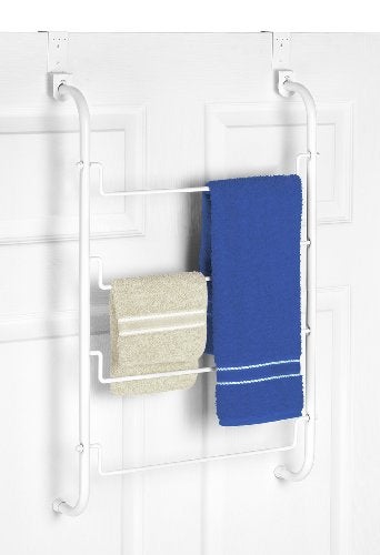 Whitmor Over The Door, White Towel Rack, Medium, 6023-529 - Image 2