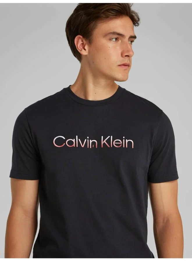 CALVIN KLEIN Logo Crew Neck T-Shirt