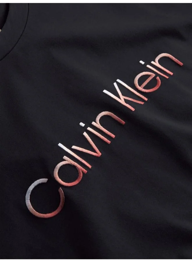 CALVIN KLEIN Logo Crew Neck T-Shirt