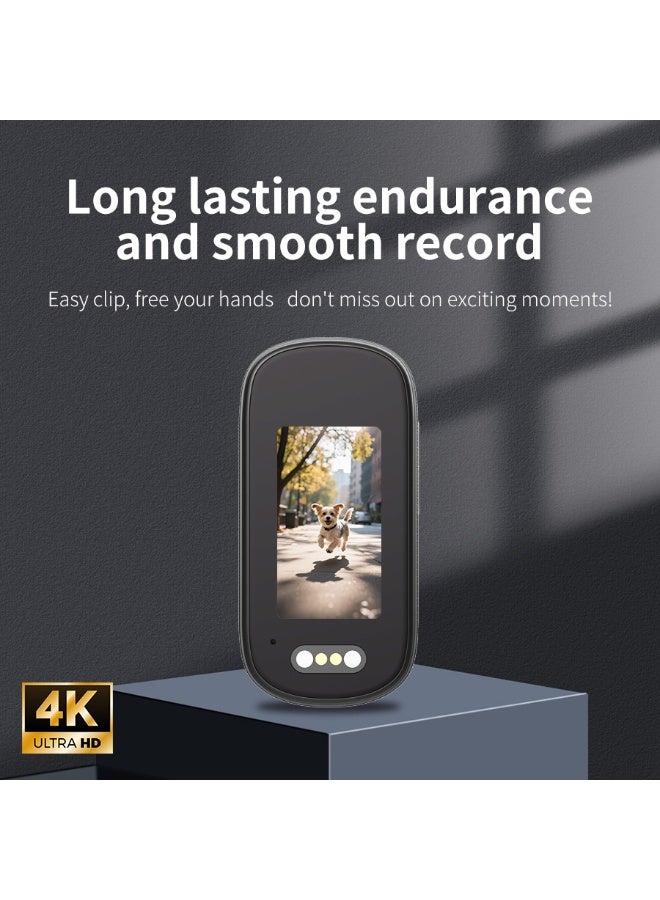 4K Smart Action Camera | Indoor & Outdoor WiFi Camera with Built-in Screen, APP Remote Control & Self-Contained Design - Image 4