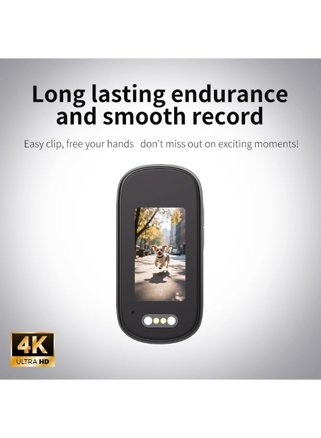 4K Smart Action Camera | Indoor & Outdoor WiFi Camera with Built-in Screen, APP Remote Control & Self-Contained Design - Image 5