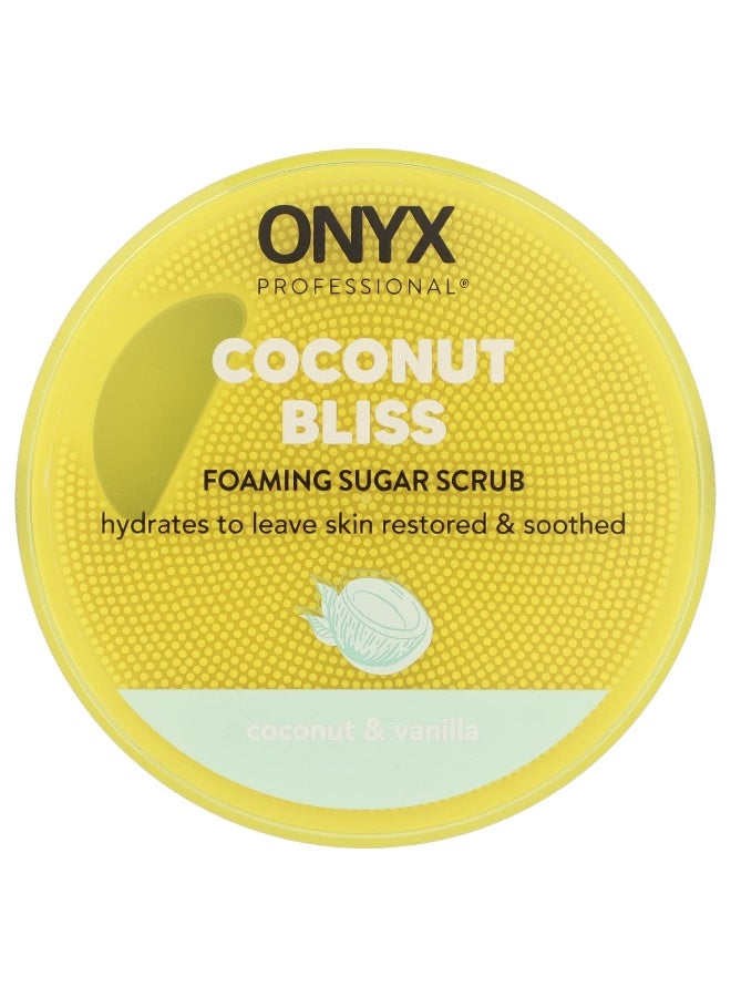 Onyx Professional Onyx Professional, Coconut Bliss, Foaming Sugar Scrub, Coconut & Vanilla, 16 oz (453 g)  - Image 3