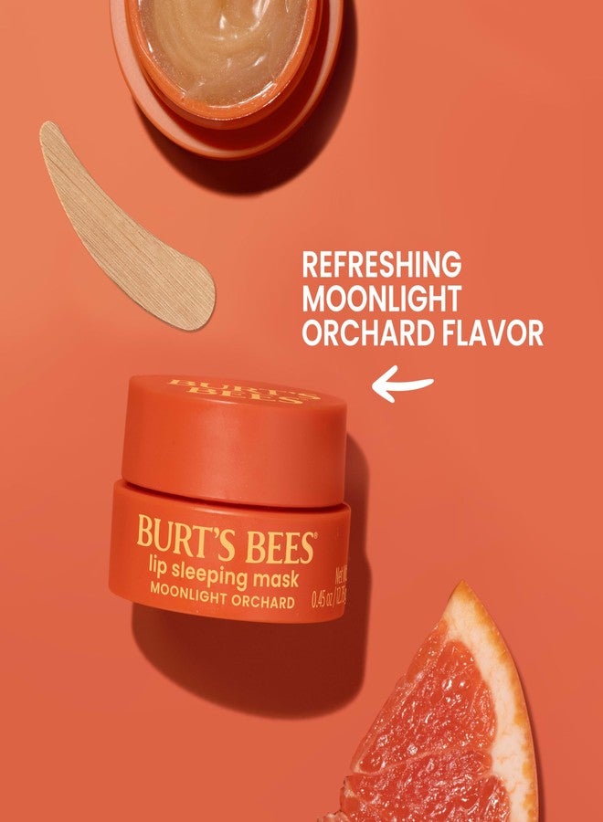 Burt's Bees Burt’s Bees Moonlight Orchard Lip Sleeping Mask, With Hyaluronic Acid and Squalane Moisturizer To Instantly Hydrate Lips, Overnight Lip Mask, Lip Treatment, 0.45 oz. - Image 4