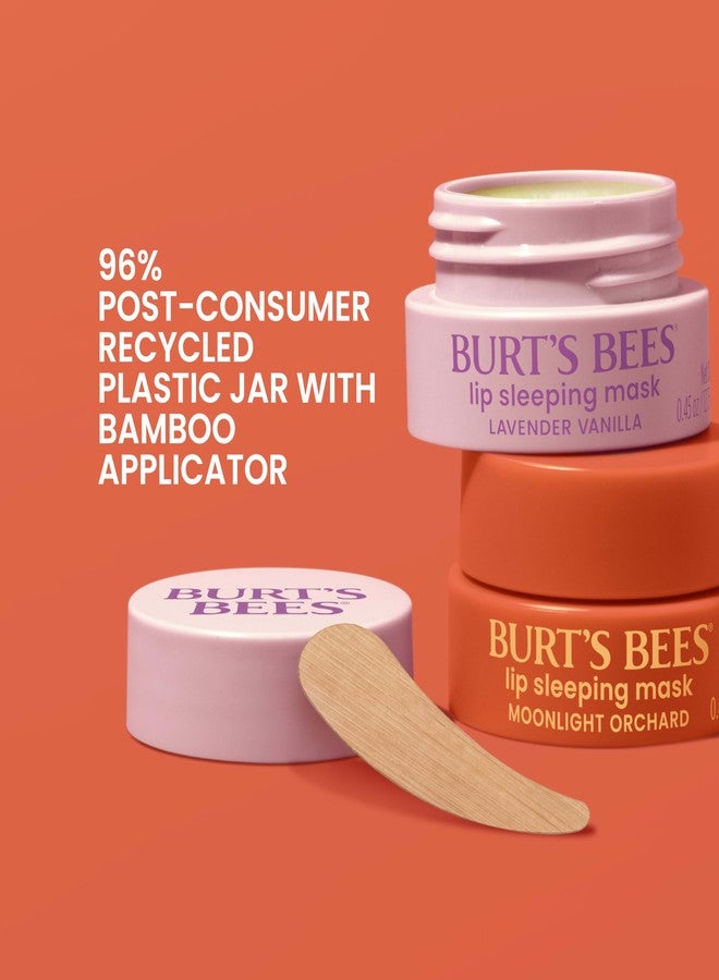Burt's Bees Burt’s Bees Moonlight Orchard Lip Sleeping Mask, With Hyaluronic Acid and Squalane Moisturizer To Instantly Hydrate Lips, Overnight Lip Mask, Lip Treatment, 0.45 oz. - Image 5