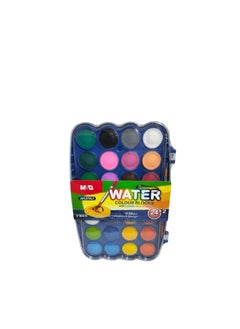 M&G M&G Solid Water colour paints with pallete and brush 24+2 Colours No: APL976L7 