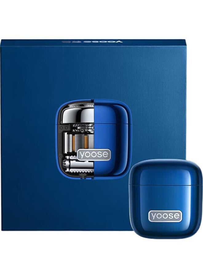 Yoose Electric Shaver Portable Two-In Nose Hair Trimmer And Razor Birthday Gift For Boyfriend Husband Valentine'S Day Gift Beard Trimmer Gift Box D1-T Midnight Blue - Image 3