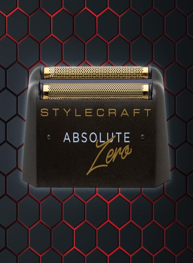 StyleCraft Replacement Gold Titanium Foil Head with two Echo Cutters for Absolute Zero Mens Shaver - Image 3