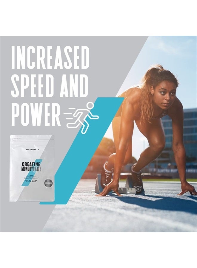 Myprotein Creatine Monohydrate Powder Bag 1.1 lbs- Pure Unflavored Creatine Powder - Post/Pre Workout Supplement for All Sports and Exercises - Gluten Free, Vegan, Dissolves Easy - (100 Servings) - Image 5