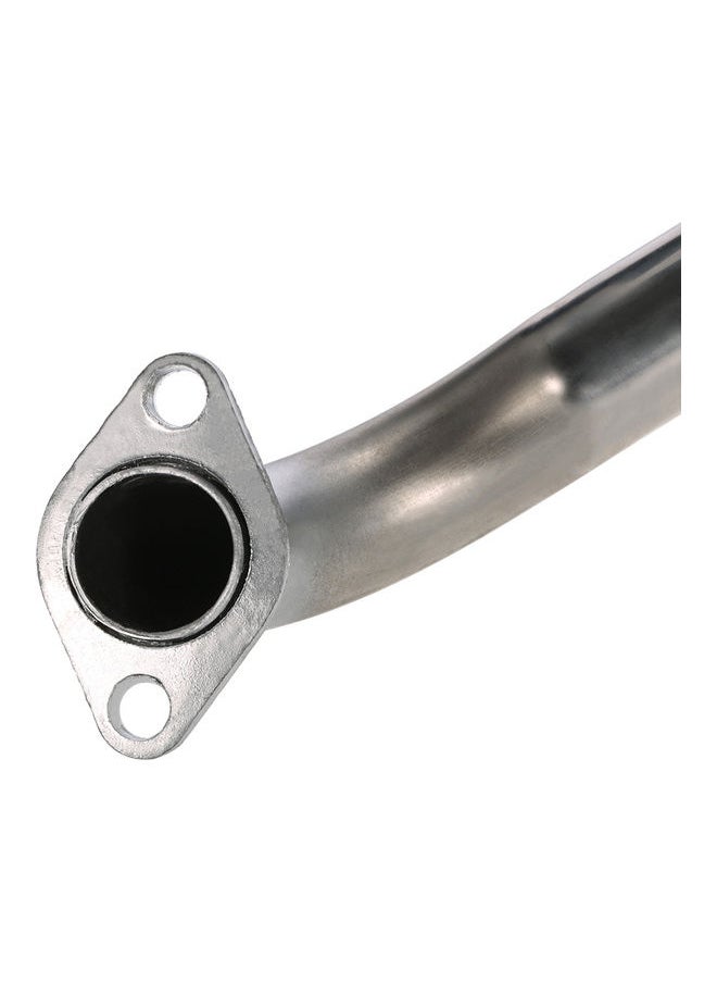 Scooter Exhaust Pipe Muffler Header with Mounting Bracket