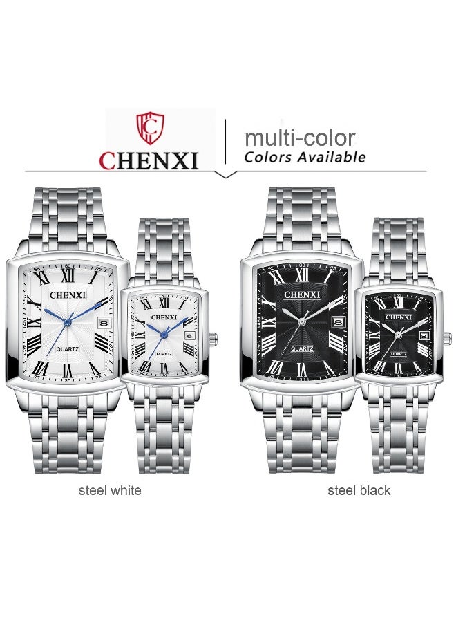 Couple's Casual Quartz Watch with Date Feature - pzsku/Z01C825447DE6B2461F95Z/45/_/1730190197/a1ef779b-b656-4259-a1af-352d1b1a2f74