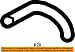 Subaru Coolant Tank Hose 45162AG02B - Image 3