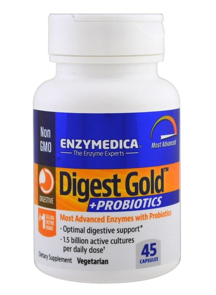 ENZYMEDICA Enzymedica Digest Gold + Probiotics Capsules 45's 
