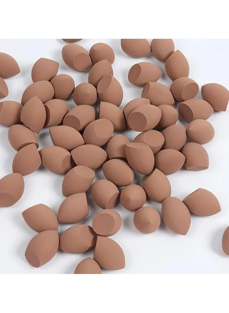 Generic 60 Pieces Mini Multicolored Beauty Blender Sponges Latex Free Suitable For Wet And Dry Use For All Skin Types  - Image 4