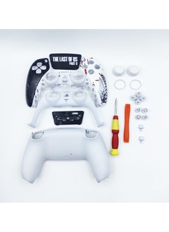 PS5 Controller Water Decal Shell Replacement for PlayStation 5 Console Accessories Featuring Call of Duty, God of War, and Persona 5 Gaming Gear.
