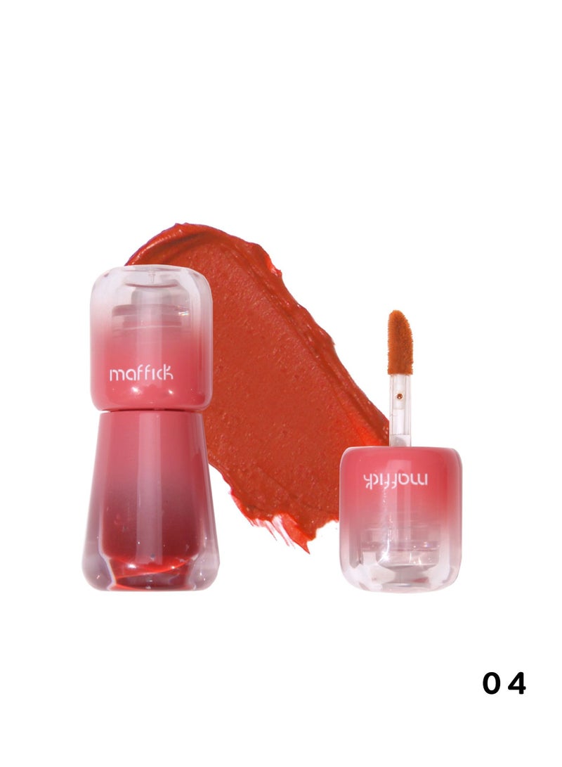 Maffick Lip Glaze Lipstick: Long-lasting, Non-sticking, Waterproof Lip Gloss - Image 1