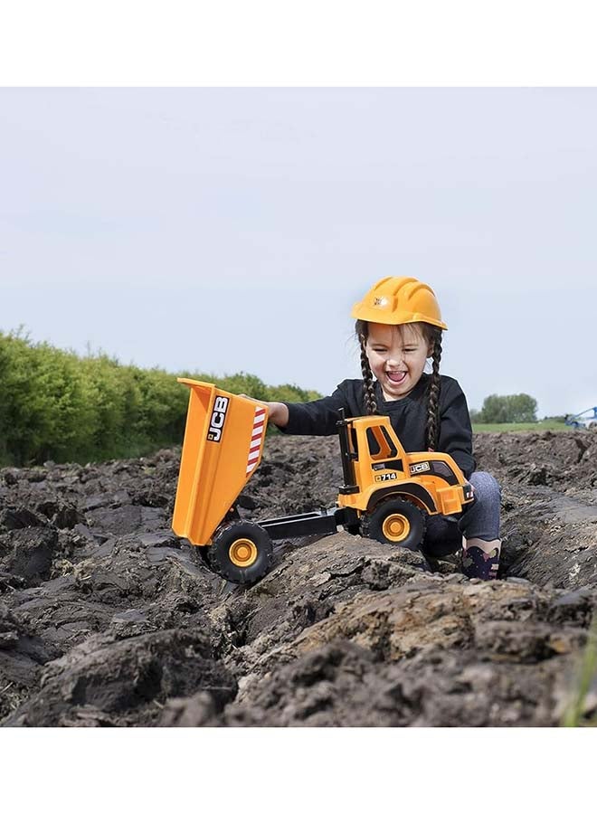 D-Power Teamsterz JCB Giant Dump Truck Toy | Drive to your work site, tip it over to unload, and haul | Suitable for 3 years and above - Image 4