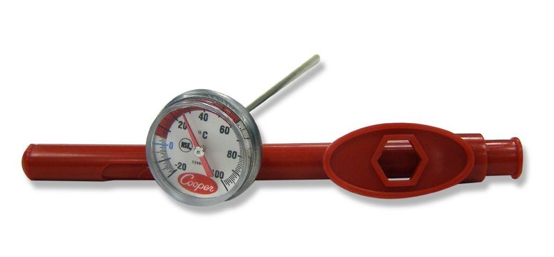 Cooper-Atkins 1246-02C-1 Bi-Metal Pocket Test Celsius Thermometer for Food Safety and Handling in Commercial Grade Restaurant Cooking - Image 1