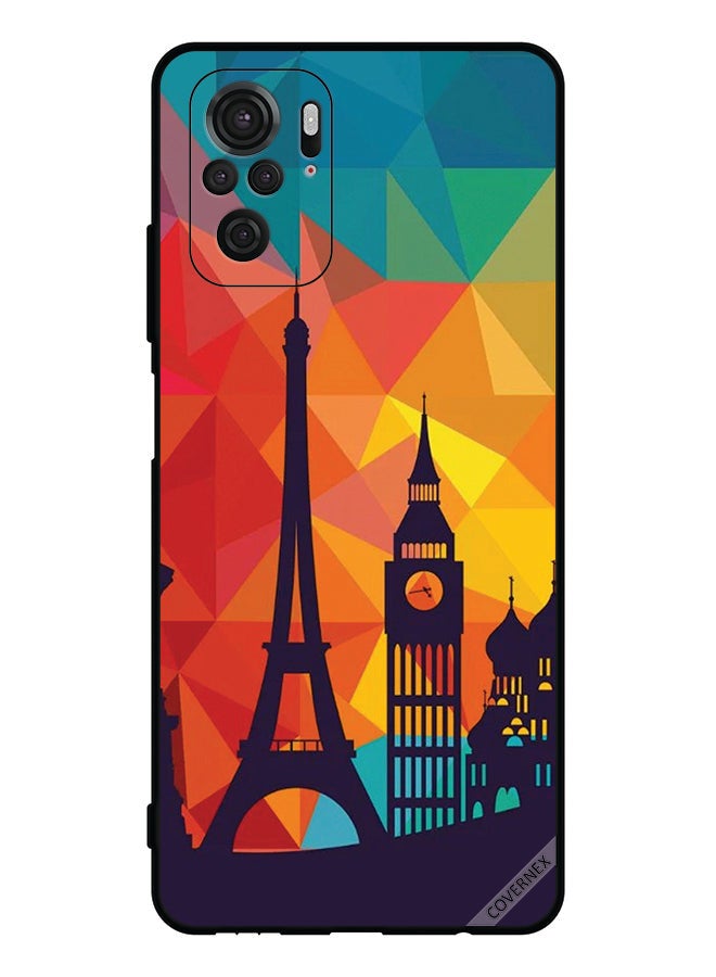 Covernex Protective Case Cover For Xiaomi Redmi Note 10 4g Colorful Pattern Paris - Image 1