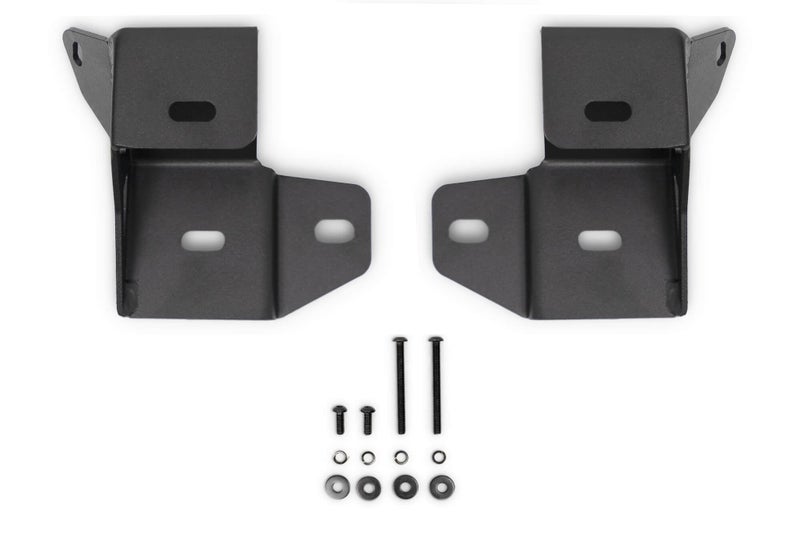 DV8 Offroad 50 Light Bar Mount for 20182025 Jeep Wrangler JL  20202025 Gladiator JT  Optional 3 Pod Light Mounts  Sleek LowProfile Design  Black Powder Coat APillar Dual Light Pod Mounts