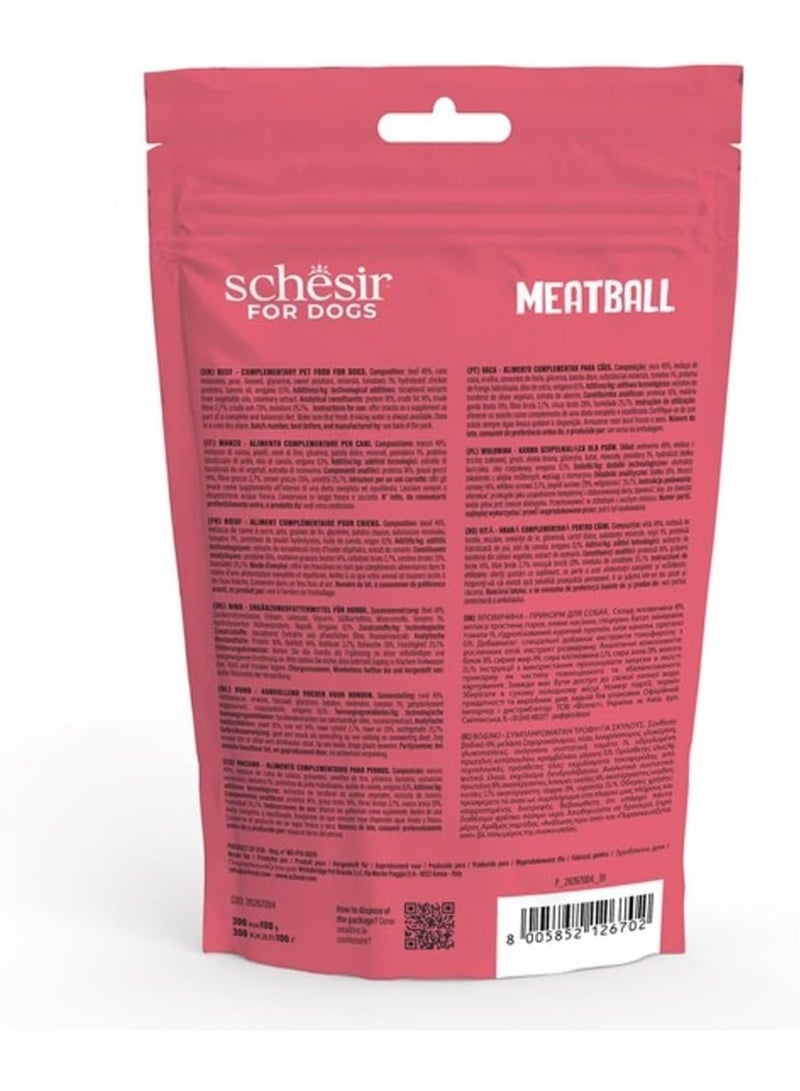 Schesir شيسير للكلاب كرات اللحم مخبوزة بلطف 225 جرام - Image 5