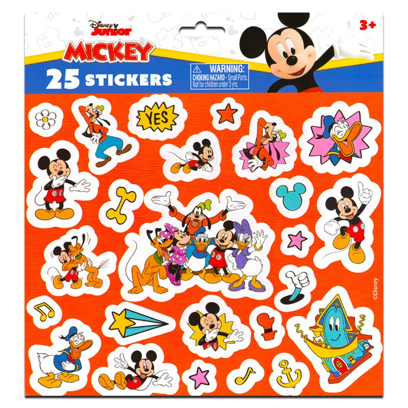 Disney Mickey Mouse Coloring Book with Stickers Set - Mickey Activity Book and Sticker Bundled with 2 Specialty Separately Licensed GWW Reward Stickers - Image 4