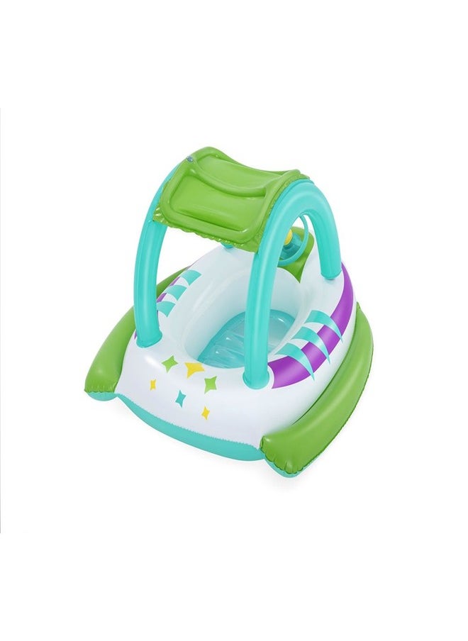 Bestway Bestway - Space Splash Children Spaceship Inflatable Boat with Sun Canopy - 34149  - Image 4