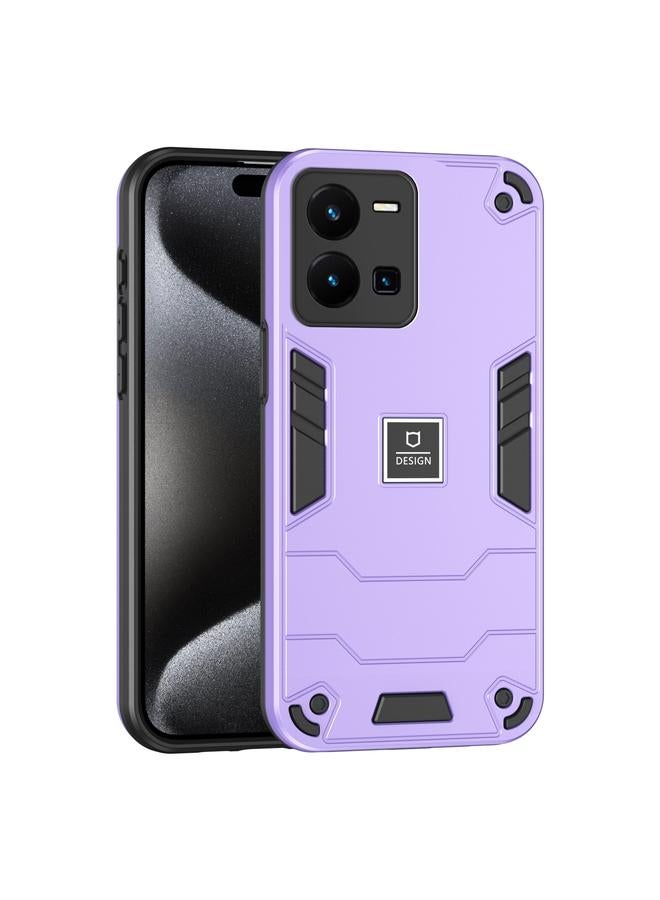 erorex Case For vivo Y35 2 in 1 Shockproof Phone Case - Image 1