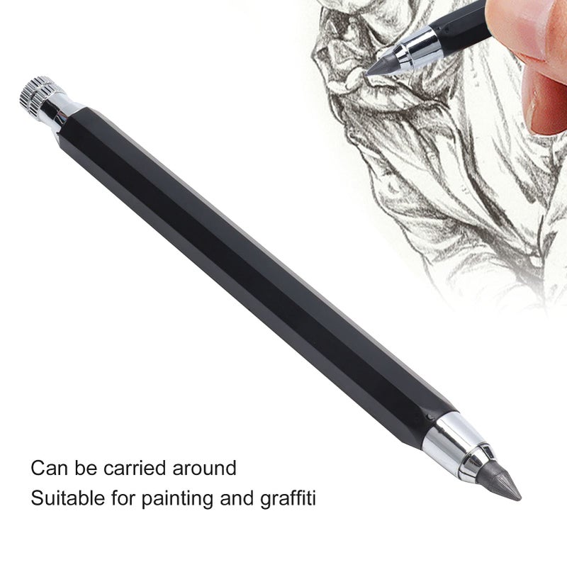 Stainless Steel Mechanical Pencil Holder For Drawing Sketching And Painting - Image 3