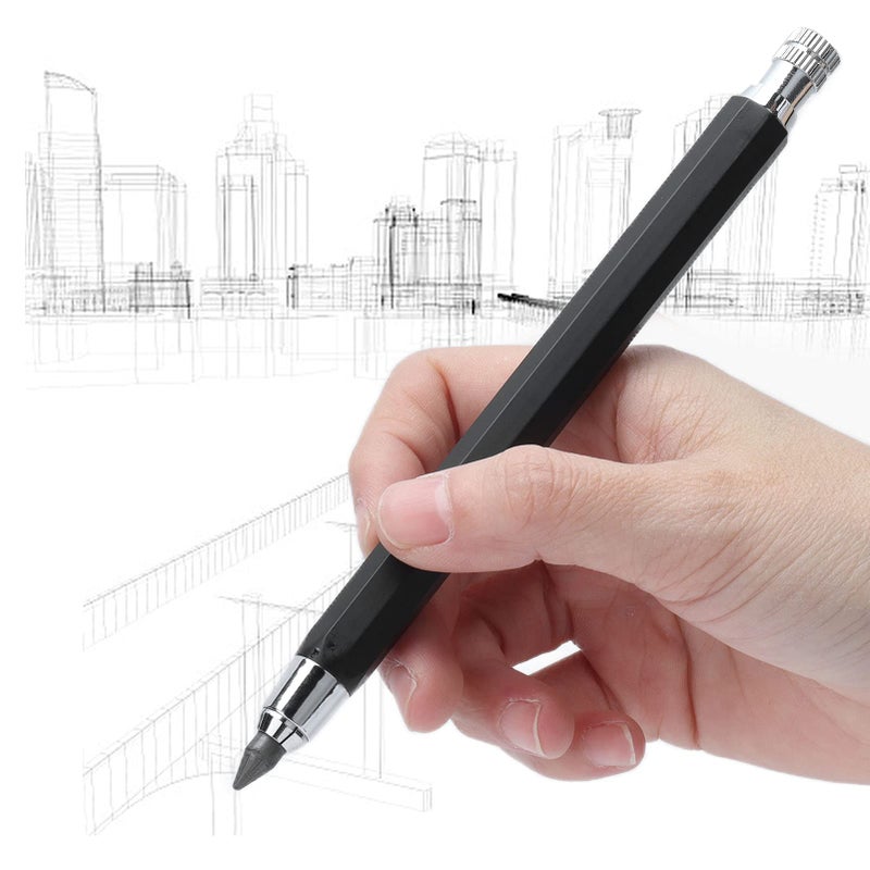 Stainless Steel Mechanical Pencil Holder For Drawing Sketching And Painting - Image 4