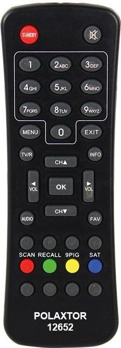 Amstrad Satellite Remote Control Polsat Cıx Tempo Tevsan Kawaı Redline Fobem 