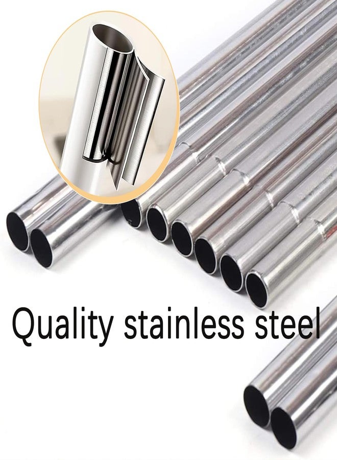 Akiky Canopy Bed Poles Stainless Steel Metal Frame 4 Corner Post Bed Frame Poles Frame Bracket Fit for Metal and Wood Bed(Queen,Silver) - Image 2