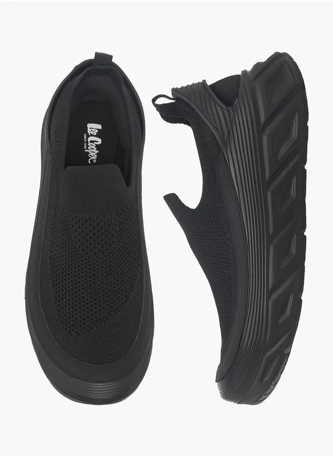 Lee Cooper Men's Pull Tab Detail Slip-On Loafers