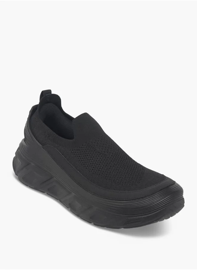 Lee Cooper Men's Pull Tab Detail Slip-On Loafers