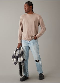AE Super Soft Long-Sleeve Graphic T-Shirt