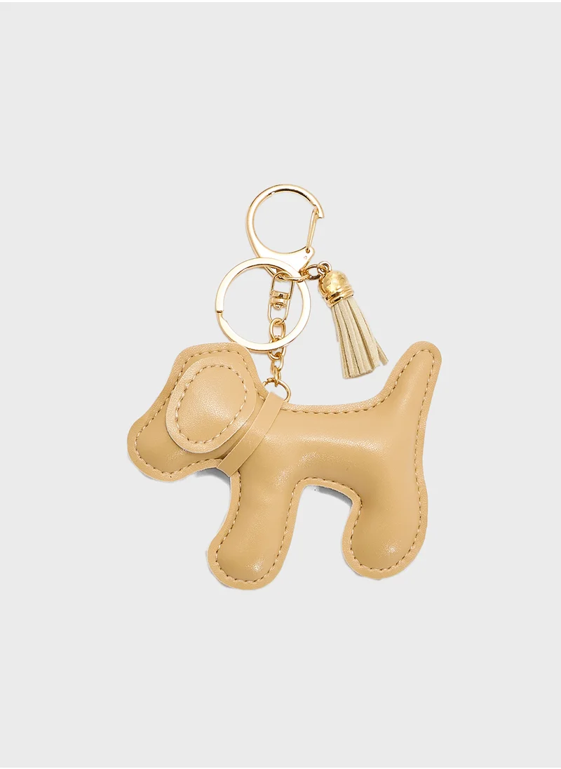 جينجر Puffy Pup Bag Charm