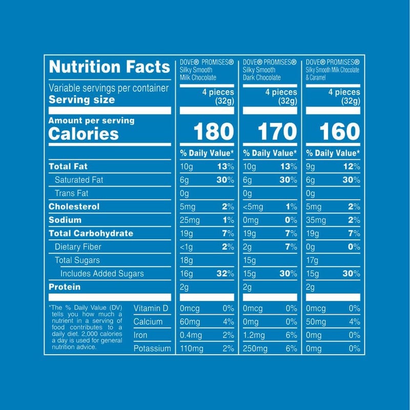 DOVE PROMISES Dark, Milk Chocolate & Milk Chocolate with Caramel Variety Assortment - Large 14.08 Oz Bag - Image 2