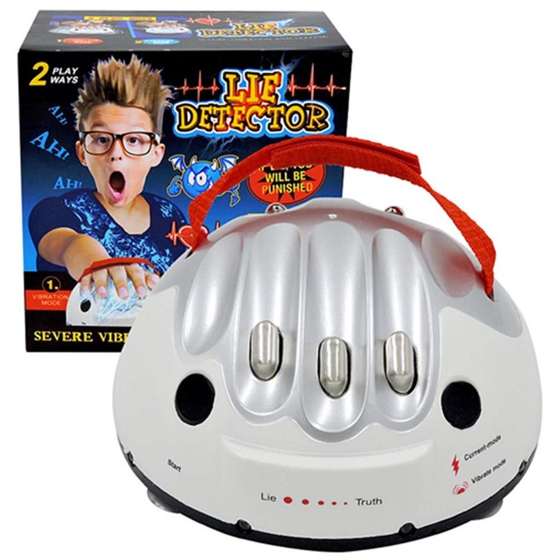 OUKEYI Test Electric Lie Detector Party Game Truth Shocking Liar Stress Relief Toy for Party and Relax Electric Shock Lie Detector Novelty Game - Image 2