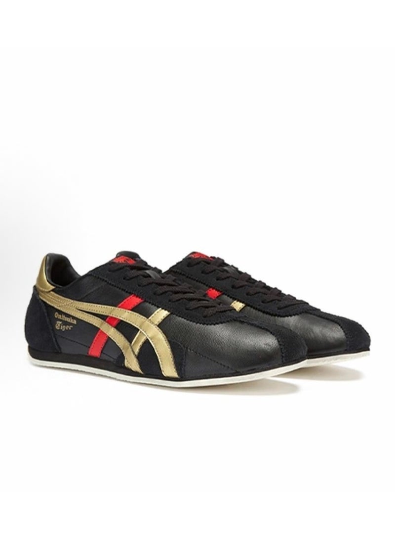 Onitsuka Tiger RUNSPARK Retro Sneakers Casual Shoes Black/Red/Gold  - Image 2