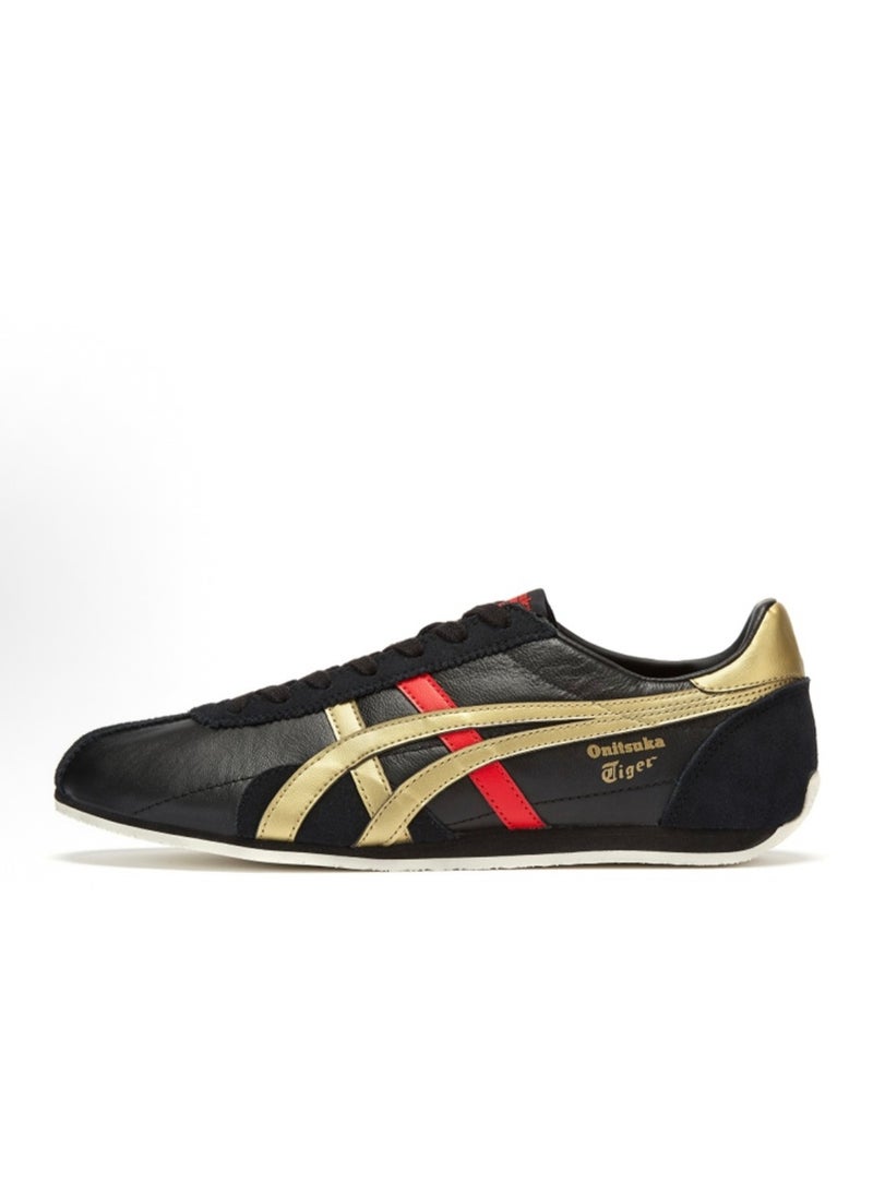 Onitsuka Tiger RUNSPARK Retro Sneakers Casual Shoes Black/Red/Gold  - Image 1