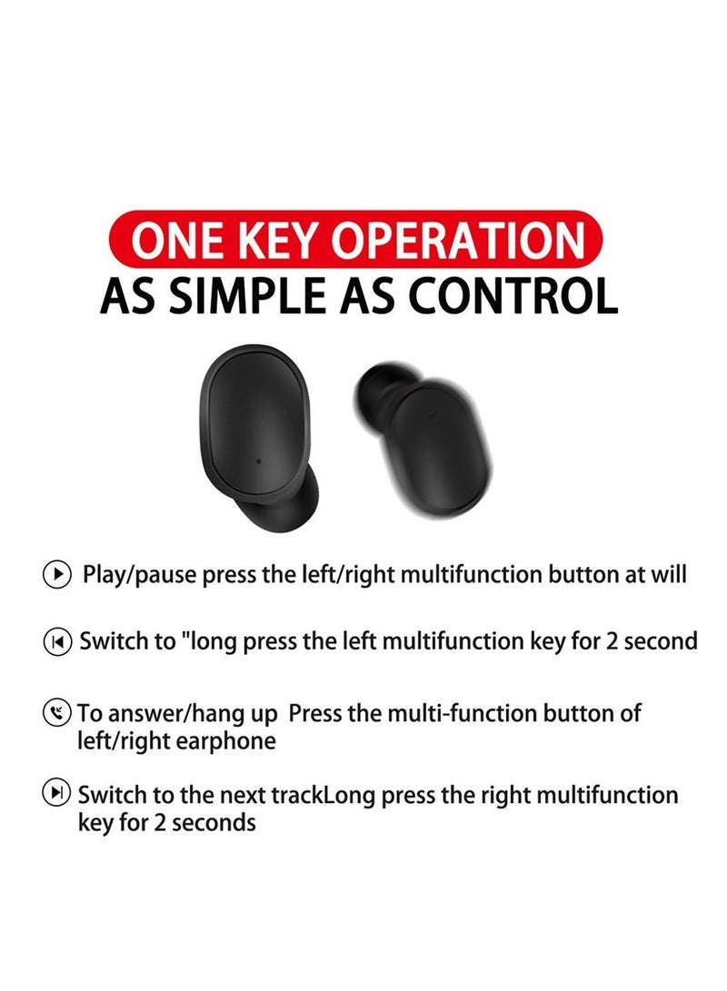 JBLTM Original A6S TWS earphones wireless earphones bluetooth earphones sports stereo Fone bluetooth earphones for iPhone, waterproof, noise reduction, breathing light, long battery life, call function, support music, other  - Image 3