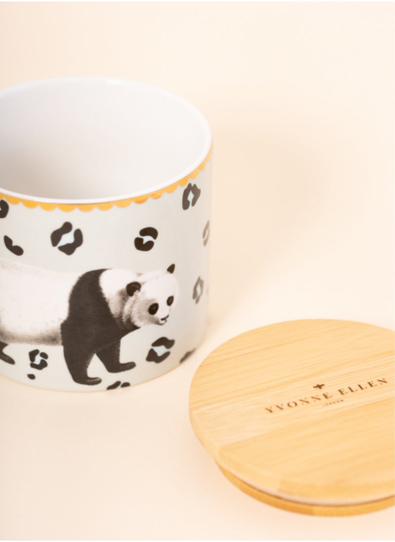 Yvonne Ellen Storage Jar Sml Panda