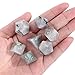 Loveliome 7 PCS Polyhedral DND Dice Stone Crystal Set for RPG Role Playing Games Dungeons and Dragons Table Games Moonstone - Image 2