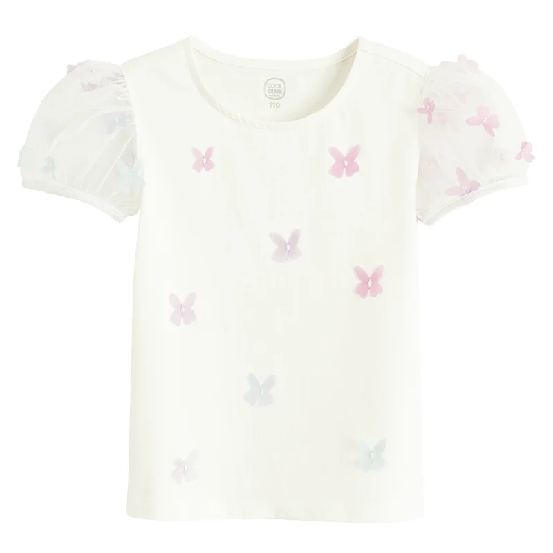 كول كلوب من سمييك CCG3210571 WHITE COTTON BLOUSE S/S