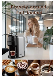 sokany Small Household Coffee Machine, Stylish High-End Office Coffee Machine (1400 Watts, British Standard)  - Image 2