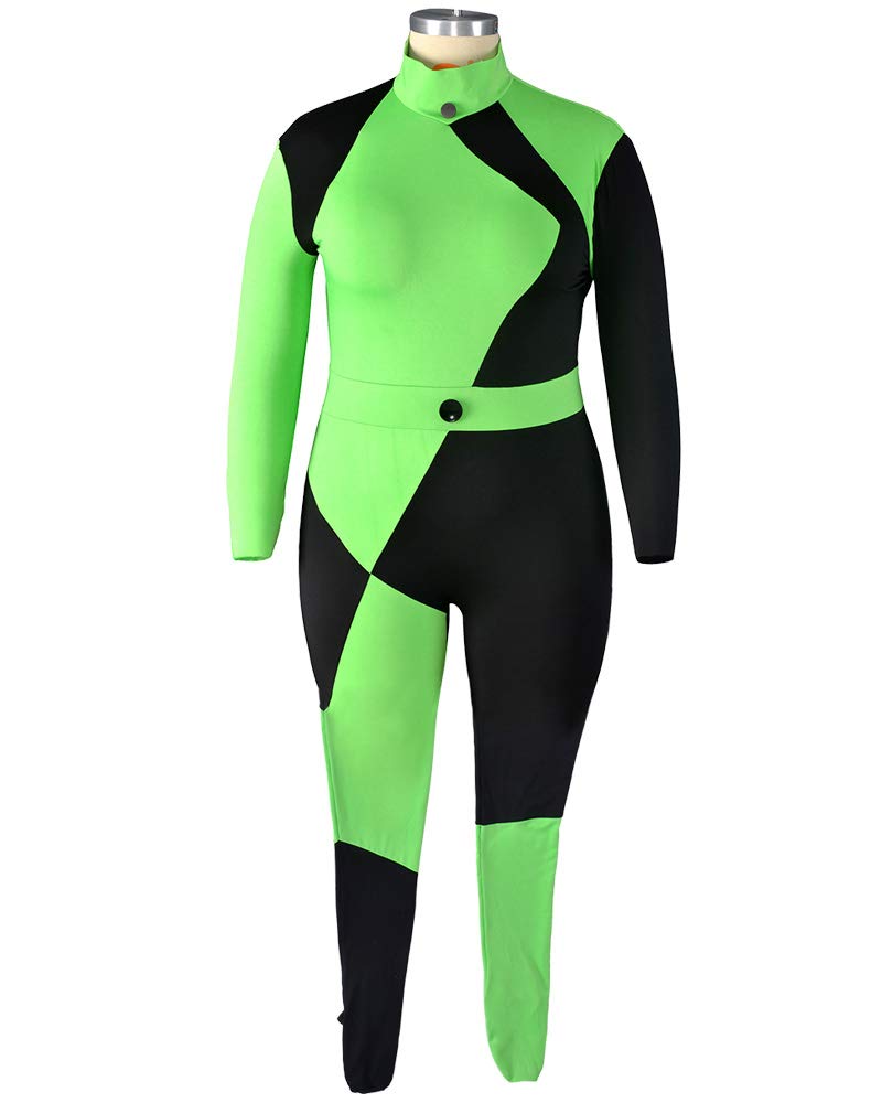 miccostumes Women's Miss Go Bodysuit Jumpsuit with Gloves and Leg Bag Cosplay Costume (Large) - Image 5